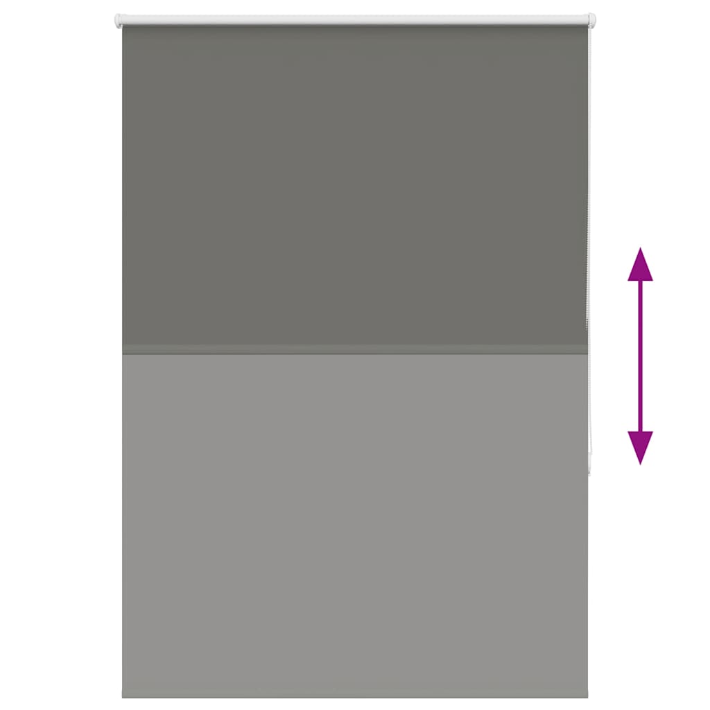 Rolo zavjesa Blackout siva 110x175 cm Širina tkanine 105,7 cm