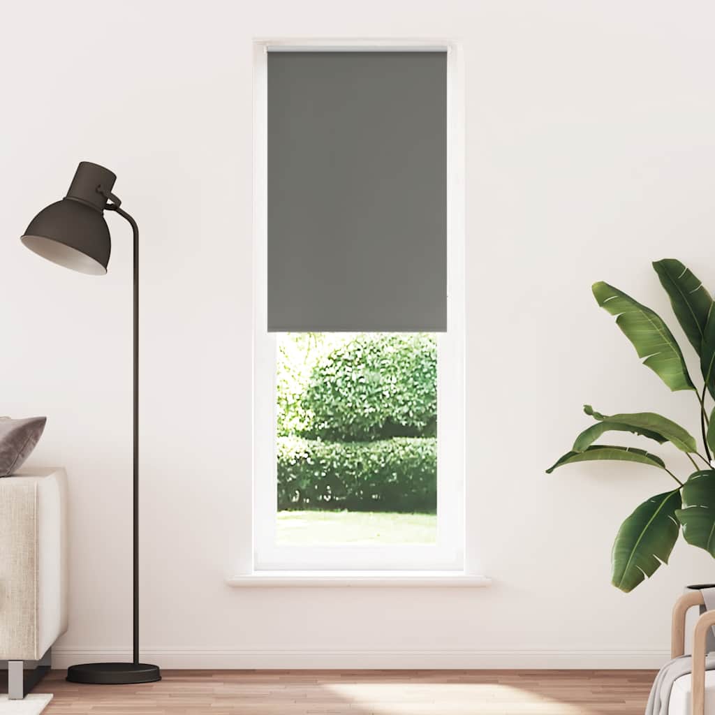 Rolo zavjesa Blackout siva 80x210 cm Širina tkanine 75,7 cm