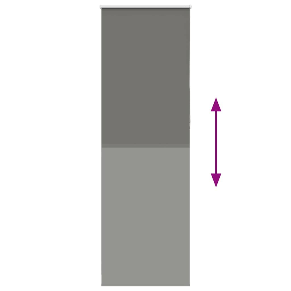 Rolo zavjesa Blackout siva 80x230 cm Širina tkanine 75,7 cm