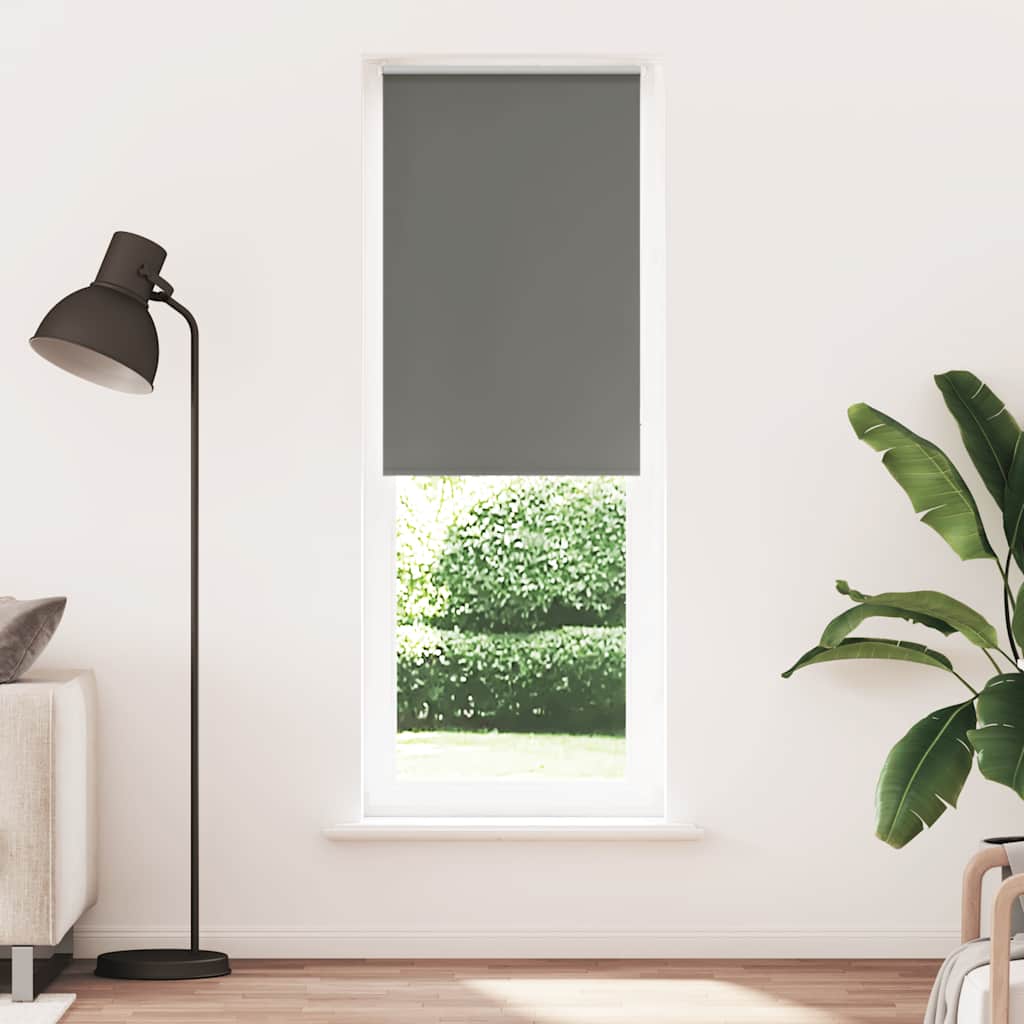Rolo zavjesa Blackout siva 80x230 cm Širina tkanine 75,7 cm