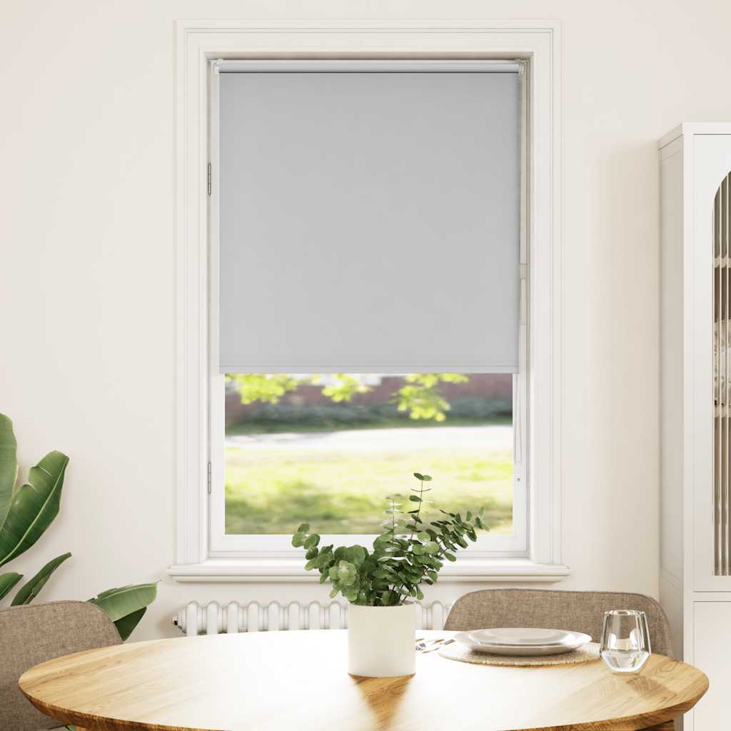 Rolo zavjesa Blackout svijetlo siva 80x130 cm Širina tkanine