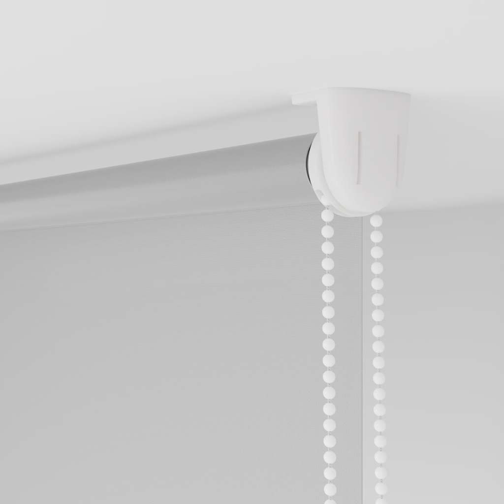 Rolo zavjesa Blackout svijetlo siva 90x130 cm Širina tkanine