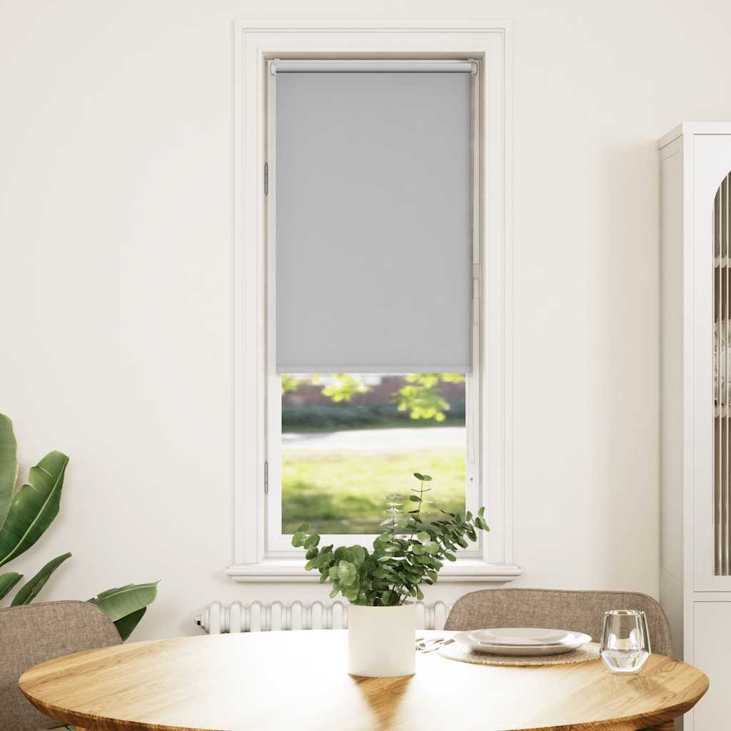 Rolo zavjesa Blackout svijetlo siva 45x150 cm Širina tkanine