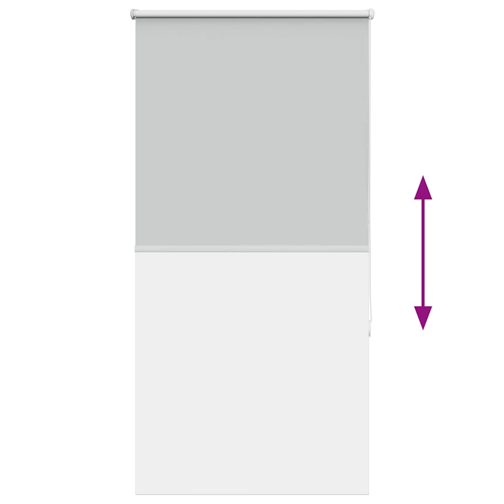 Rolo zavjesa Blackout svijetlo siva 70x150 cm Širina tkanine