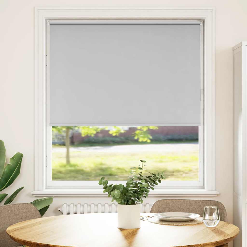 Rolo zavjesa Blackout svijetlo siva 90x150 cm Širina tkanine