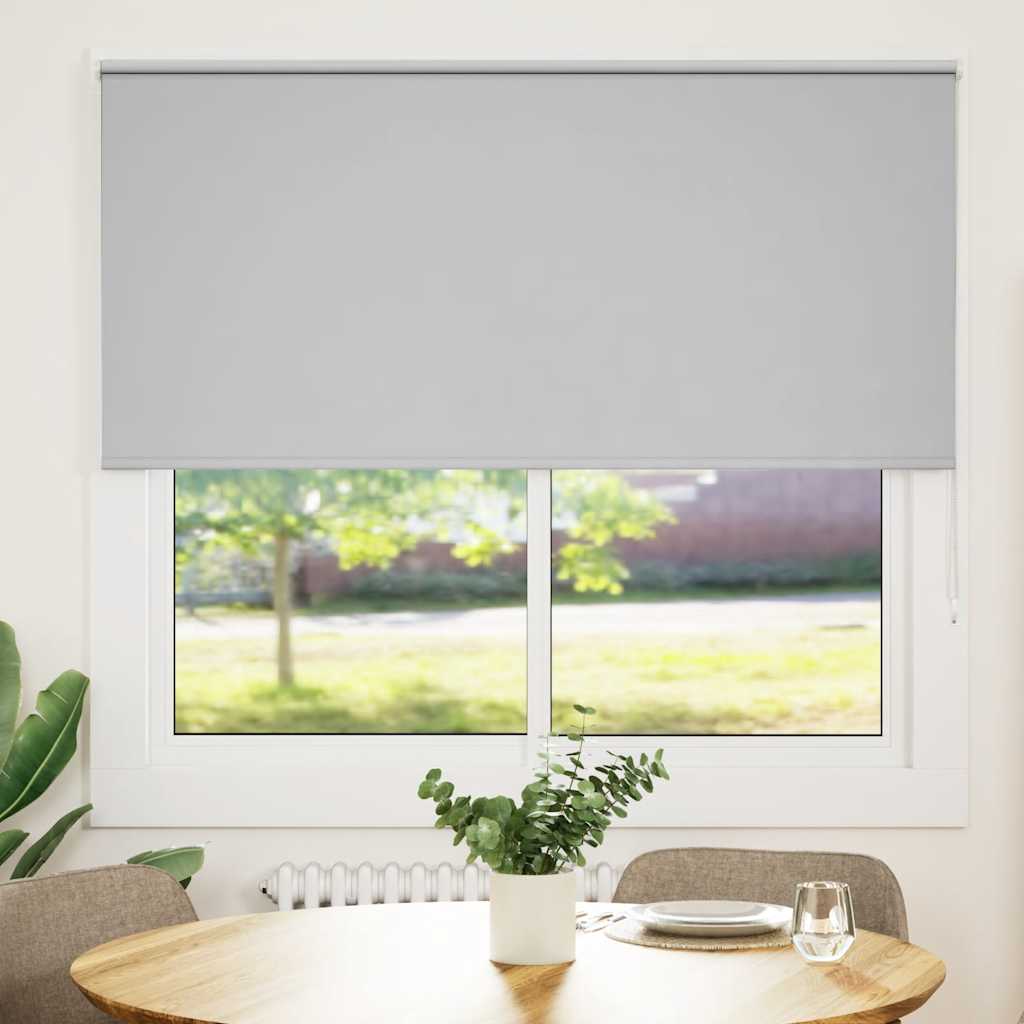 Rolo zavjesa Blackout svijetlo siva 145x175 cm Širina tkanine
