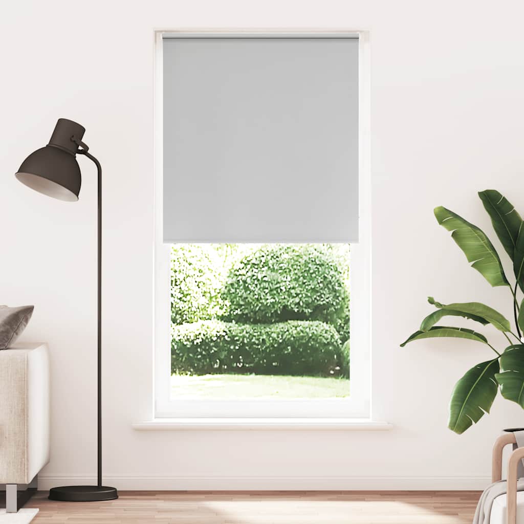 Rolo zavjesa Blackout svijetlo siva 90x210 cm Širina tkanine