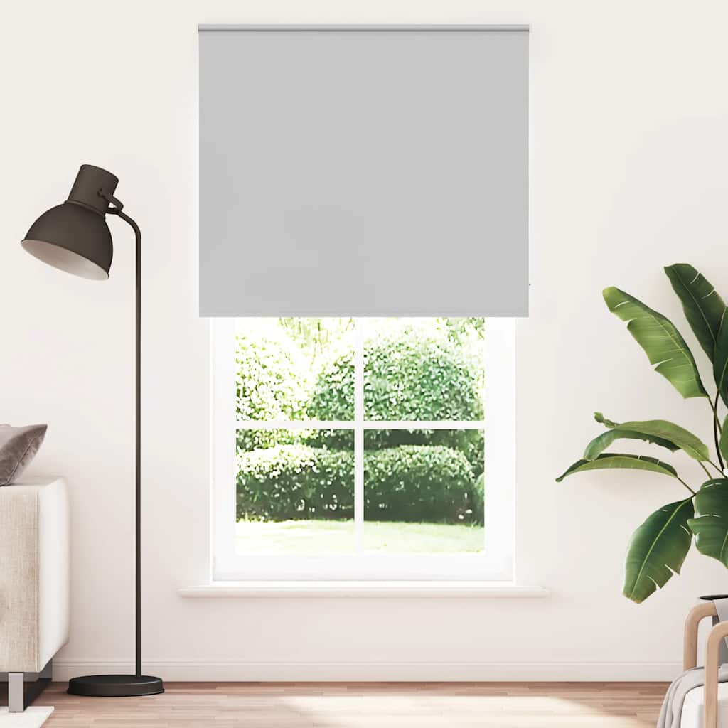 Rolo zavjesa Blackout svijetlo siva 120x210 cm Širina tkanine