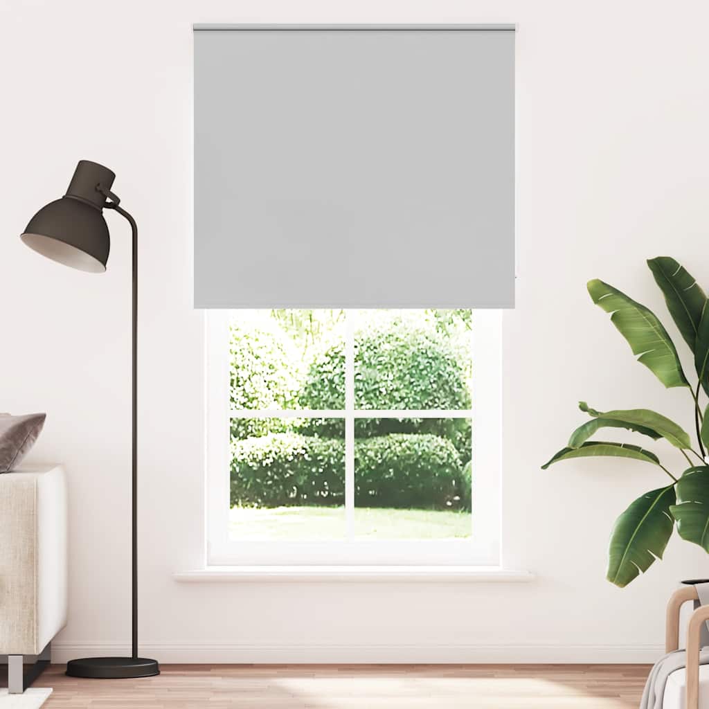 Rolo zavjesa Blackout svijetlo siva 130x210 cm Širina tkanine