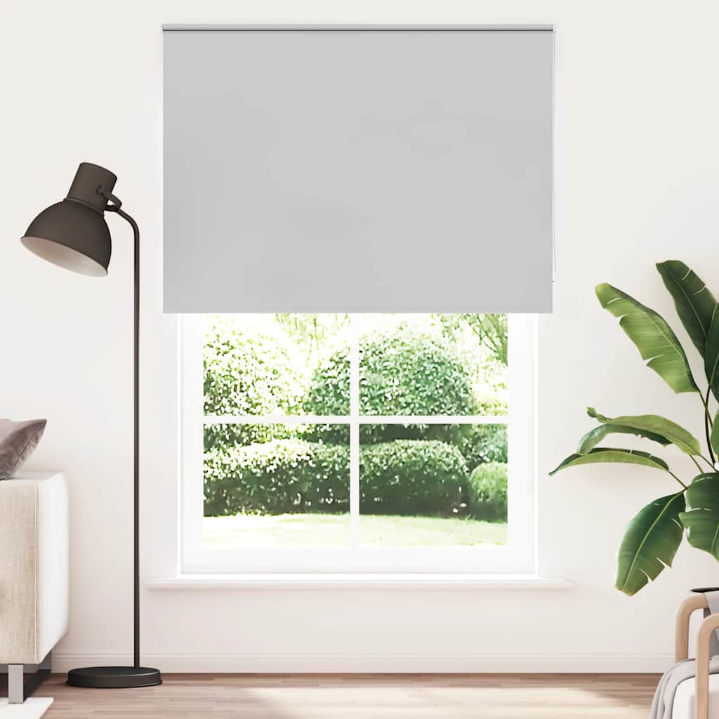 Rolo zavjesa Blackout svijetlo siva 145x230 cm Širina tkanine