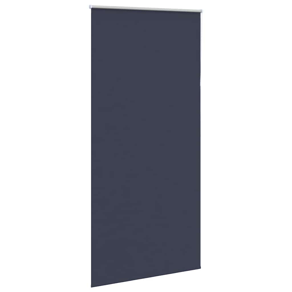 Rolo zavjesa za zamračivanje, mornarska, 115x210 cm, širina tkanine 110,7 cm, poliester