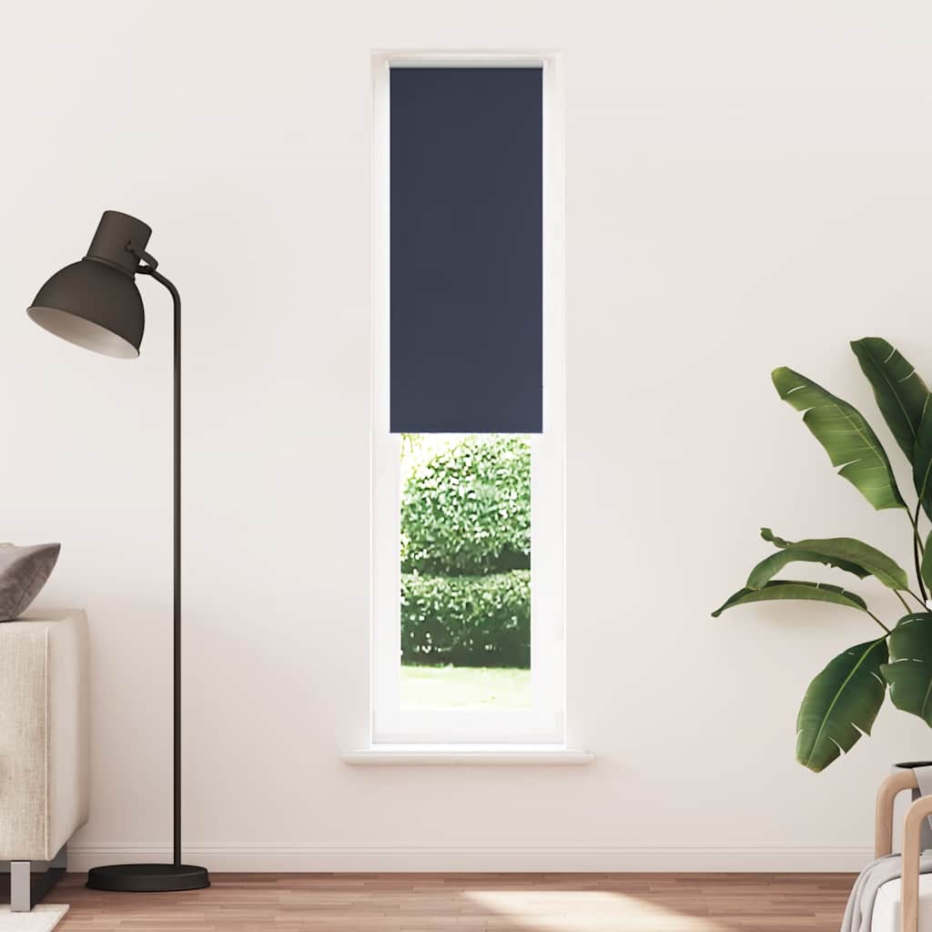 Rolo zavjesa za zamračivanje, mornarska, 50x230 cm, širina tkanine 45,7 cm, poliester