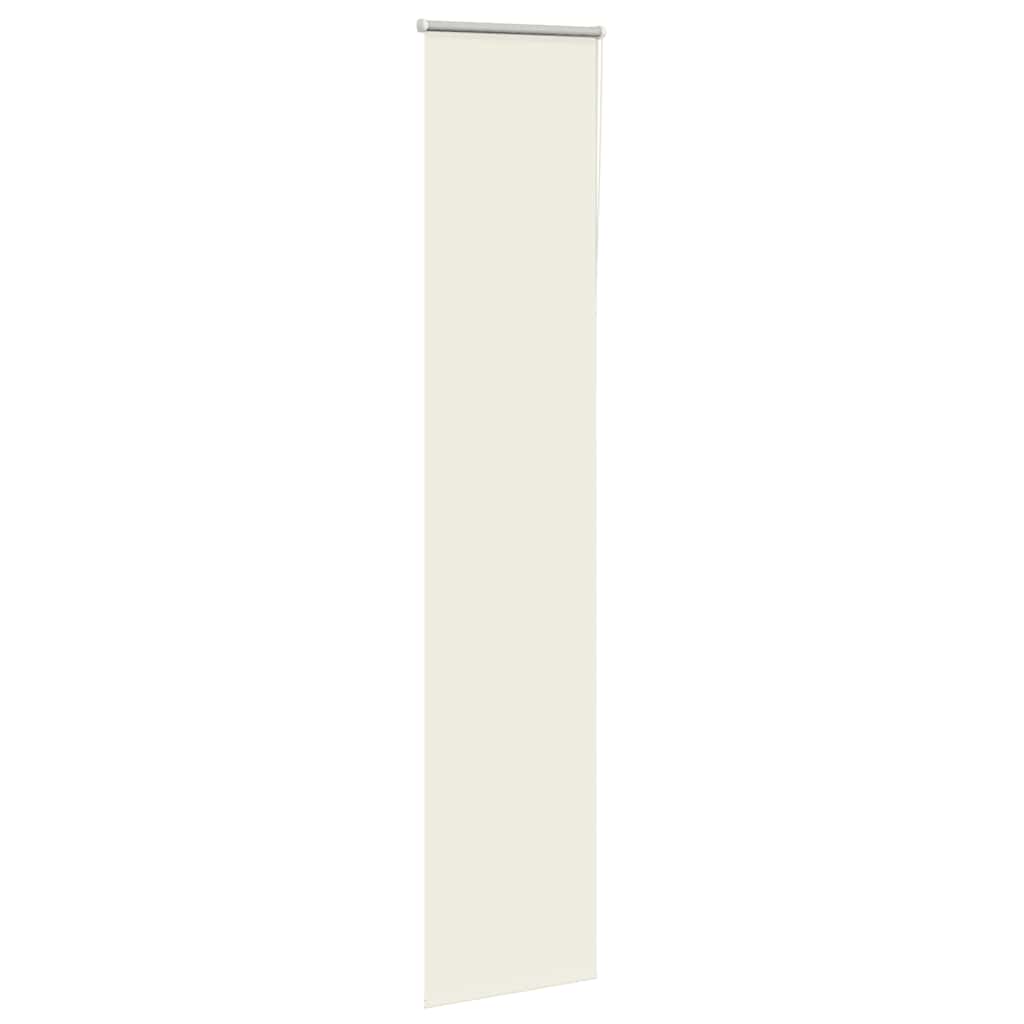 Rolo zavjesa za zamračivanje prljavo bijela 45x210 cm Širina tkanine 40,7 cm Poliester