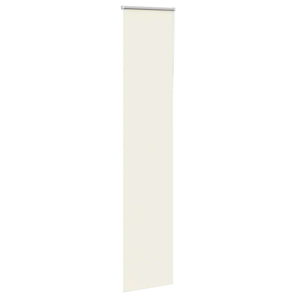 Rolo zavjesa za zamračivanje prljavo bijela 40x230 cm Širina tkanine 35,7 cm Poliester