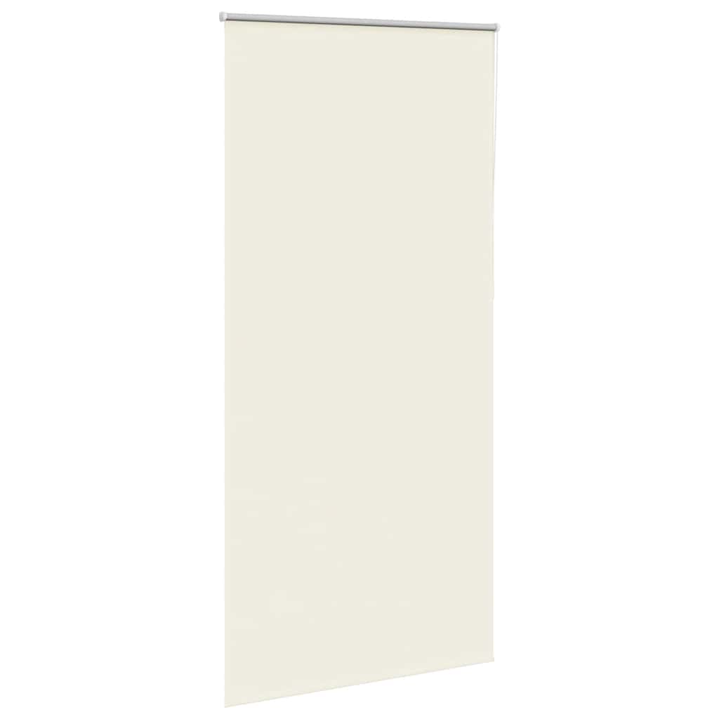 Rolo zavjesa za zamračivanje prljavo bijela 90x230 cm Širina tkanine 85,7 cm Poliester