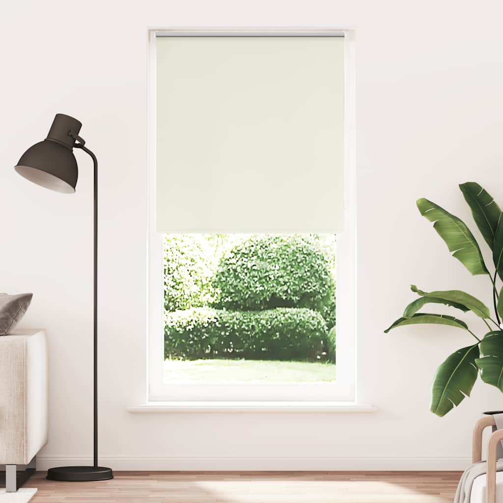 Rolo zavjesa za zamračivanje prljavo bijela 95x230 cm Širina tkanine 90,7 cm Poliester