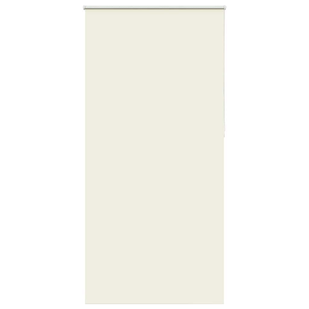 Rolo zavjesa za zamračivanje prljavo bijela 110x230 cm Širina tkanine 105,7 cm Poliester