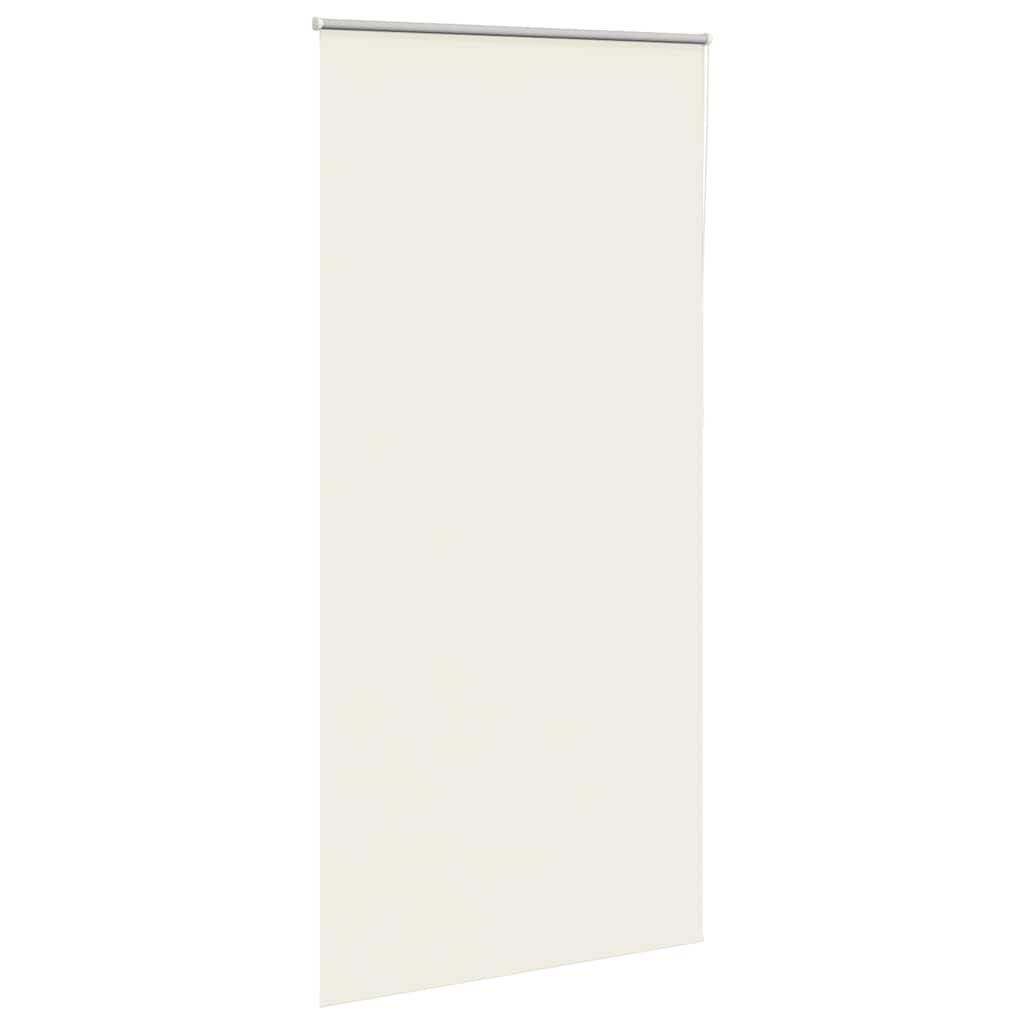 Rolo zavjesa za zamračivanje prljavo bijela 110x230 cm Širina tkanine 105,7 cm Poliester