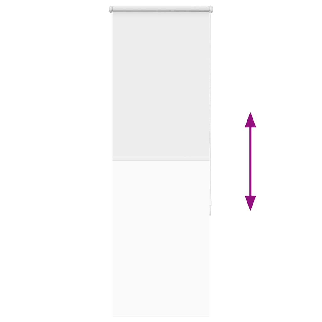 Rolo zavjesa Blackout bijela 45x130 cm Širina tkanine 40,7 cm