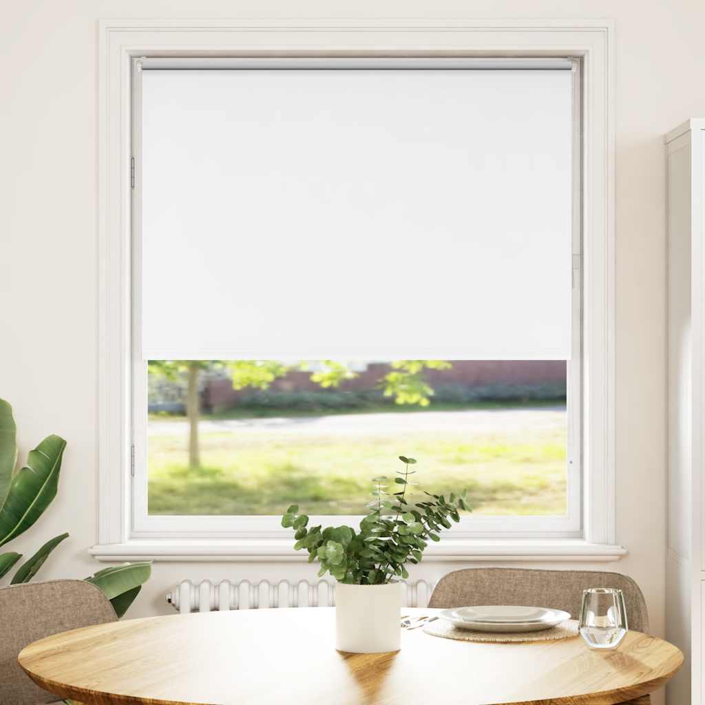 Rolo zavjesa Blackout bijela 100x130 cm Širina tkanine 95,7 cm