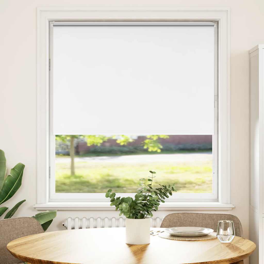 Rolo zavjesa Blackout bijela 115x130 cm Širina tkanine 110,7 cm