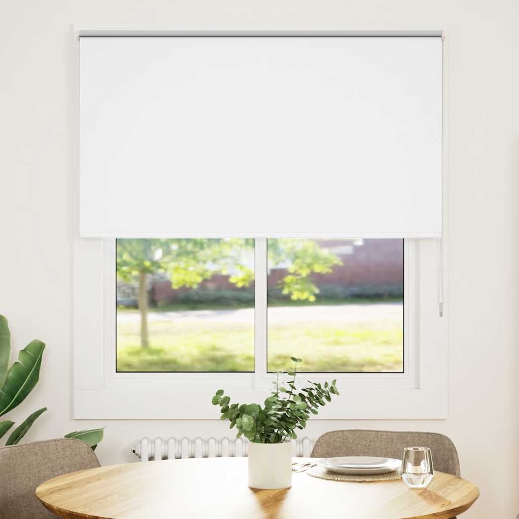 Rolo zavjesa Blackout bijela 125x130 cm Širina tkanine 121,6 cm