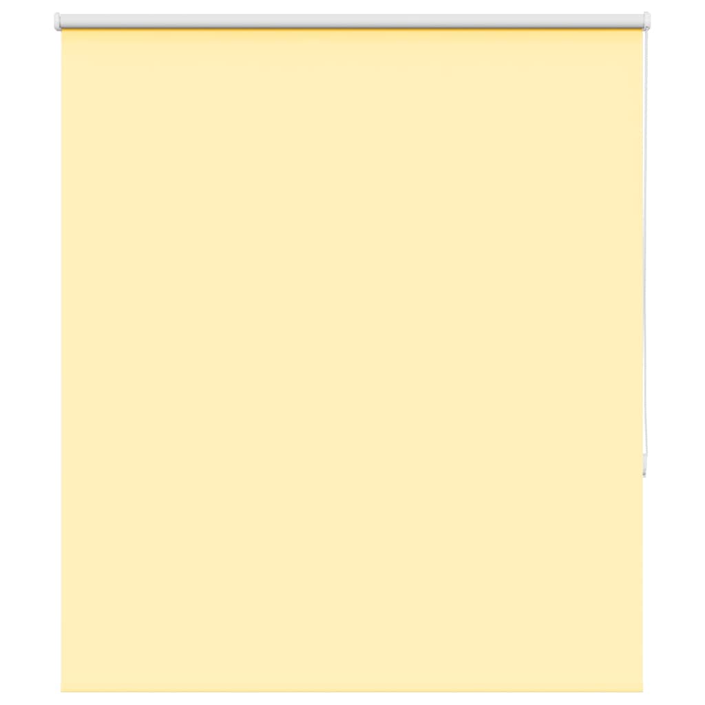 Rolo zavjesa za zamračivanje žuta 120x175 cm Širina tkanine 116,6 cm Poliester