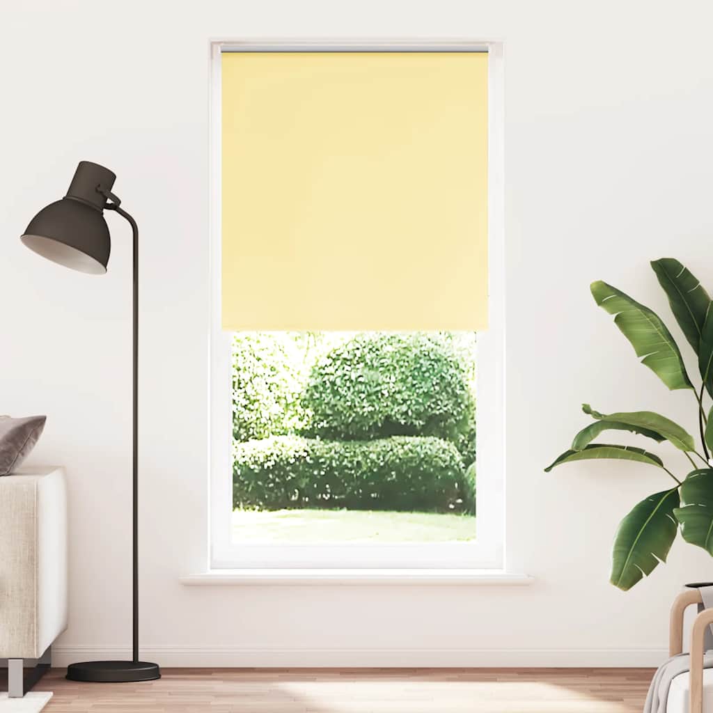 Rolo zavjesa za zamračivanje žuta 90x230 cm širina tkanine 85,7 cm poliester