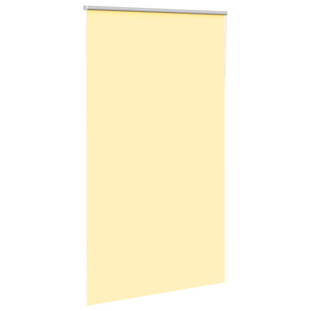 Rolo zavjesa za zamračivanje žuta 130x230 cm širina tkanine 126,6 cm poliester