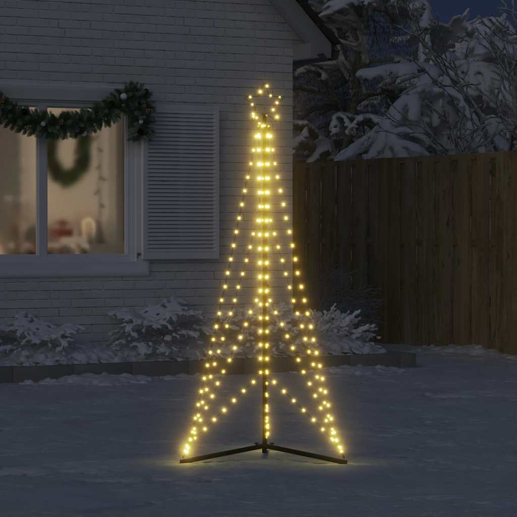 LED božićno drvce 363 LED toplo bijelo 182 cm
