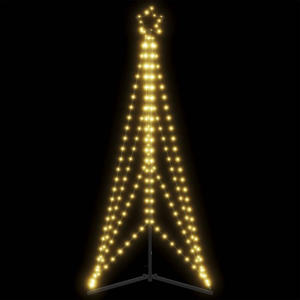 LED božićno drvce 363 LED toplo bijelo 182 cm