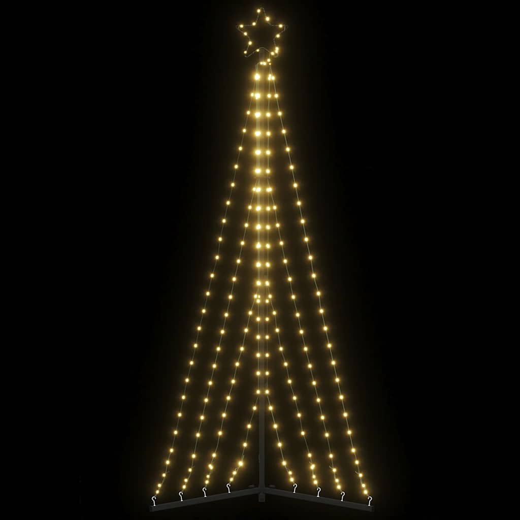 LED božićno drvce 339 LED toplo bijelo 182 cm