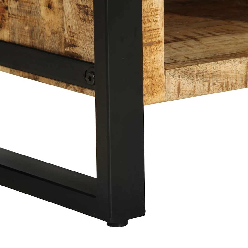 Stol za kavu 90x50x36 cm Puno grubo drvo Mango