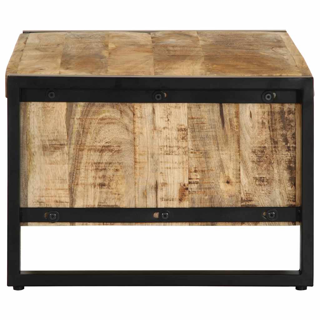 Stol za kavu 90x50x36 cm Puno grubo drvo Mango