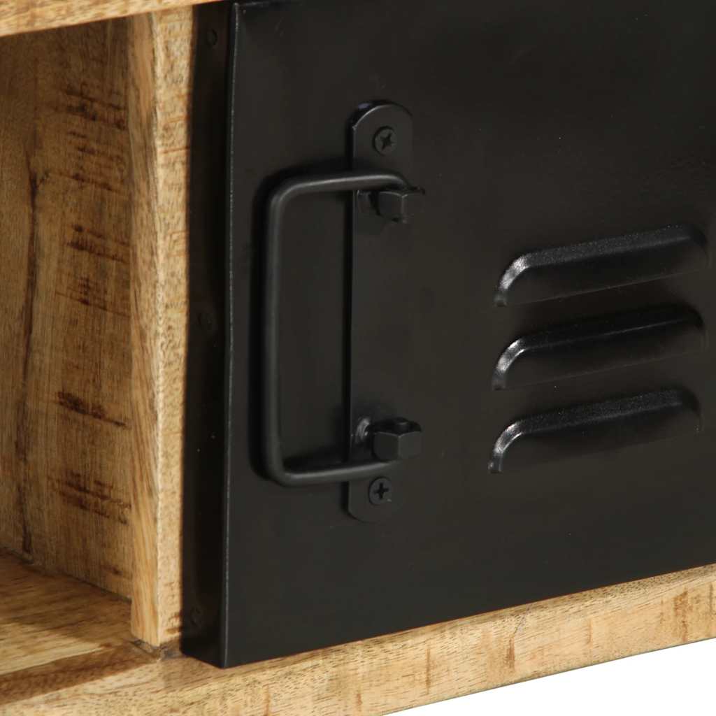 Stol za kavu 90x50x36 cm Puno grubo drvo Mango