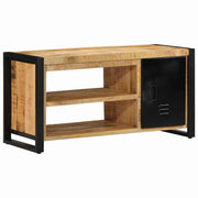 Klupa za cipele Smeđa 100 x 40 x 50 cm Čvrsto drvo manga