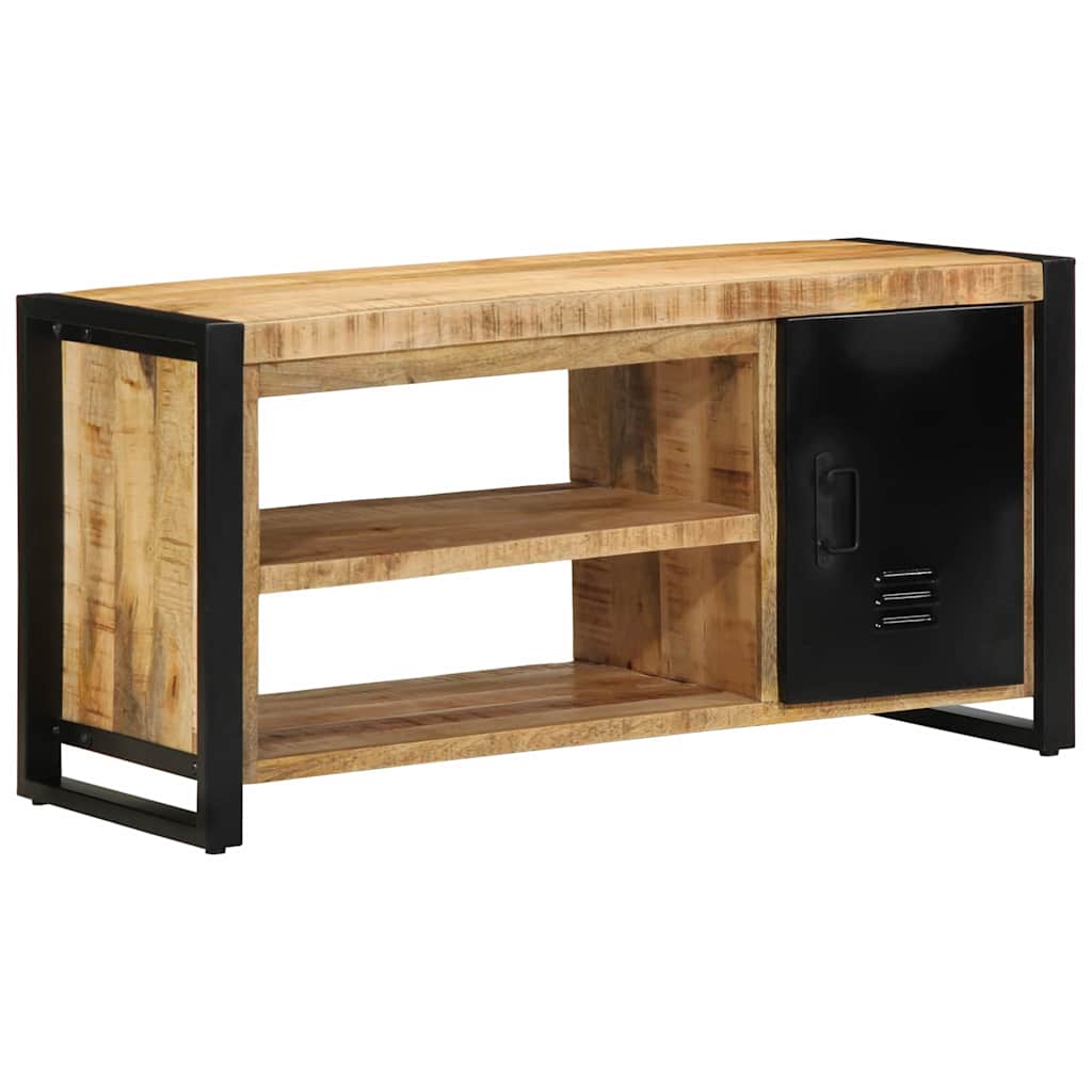 Klupa za cipele Smeđa 100 x 40 x 50 cm Čvrsto drvo manga