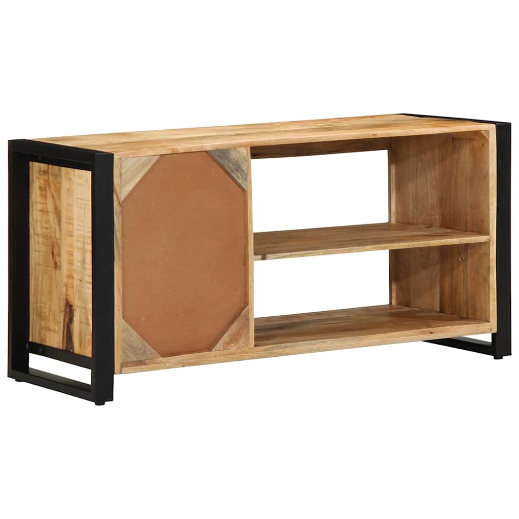 Klupa za cipele Smeđa 100 x 40 x 50 cm Čvrsto drvo manga