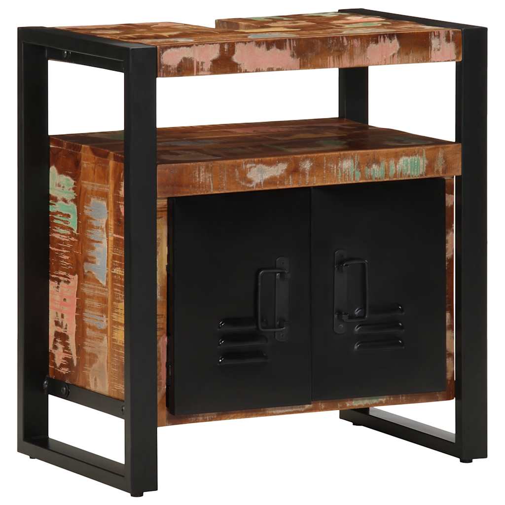 Kupaonski ormarić za umivaonik 55x35x60 cm Obrađeno puno drvo