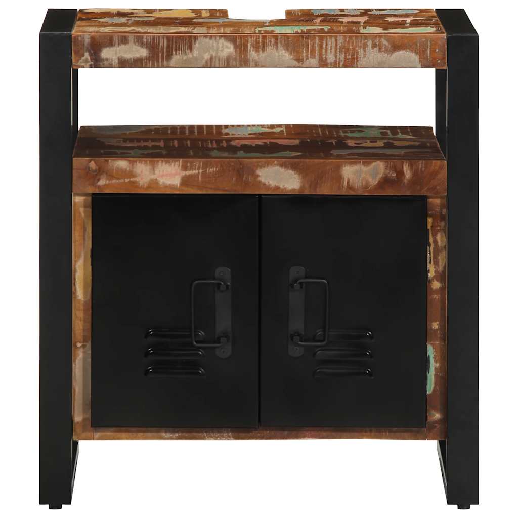 Kupaonski ormarić za umivaonik 55x35x60 cm Obrađeno puno drvo