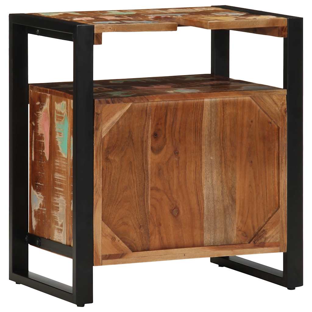 Kupaonski ormarić za umivaonik 55x35x60 cm Obrađeno puno drvo