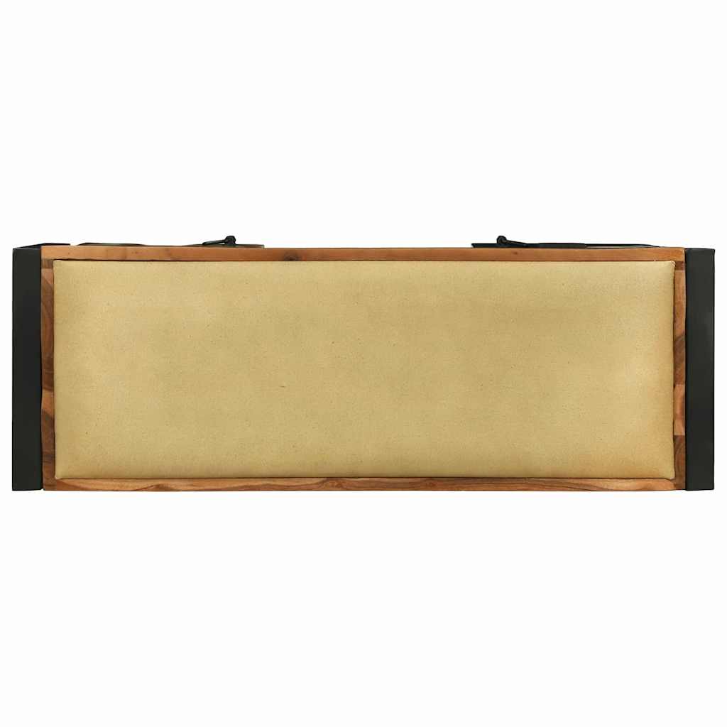 Klupa kabinet Šareni 100 x 35 x 50 cm Čvrsto drvo iz reciklaže