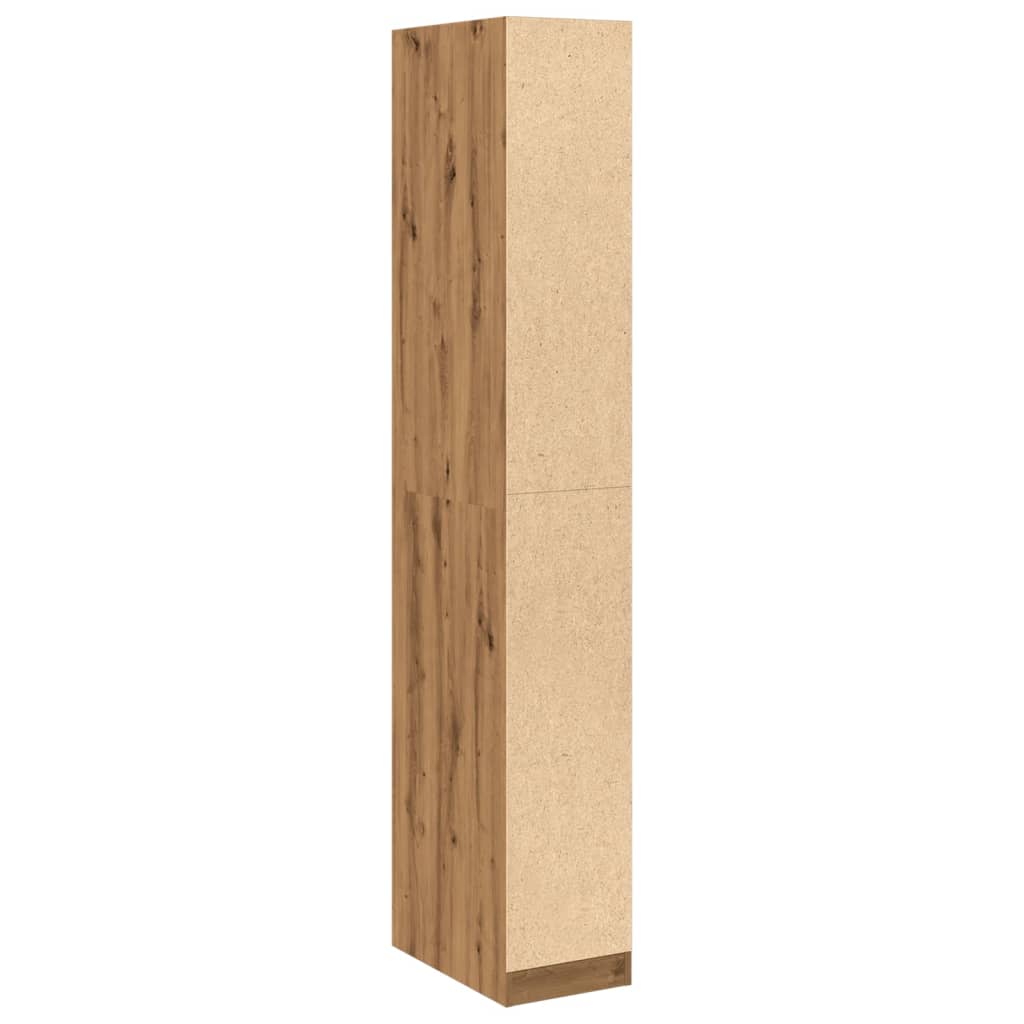 Ormar boja artisian hrast 30x50x200 cm konstruirano drvo