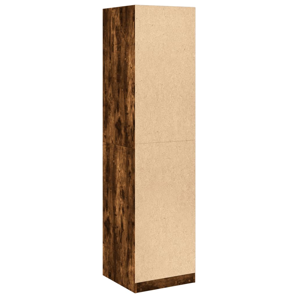 Ormar boja dimljenog hrasta 50x50x200 cm od konstruiranog drva