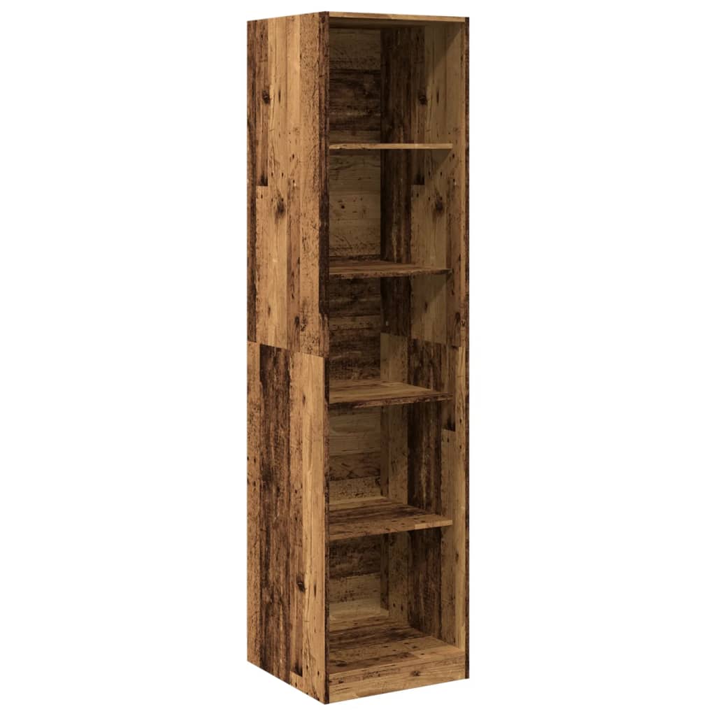 Ormar boja staro drvo 50 x 50 x 200 cm od konstruiranog drva