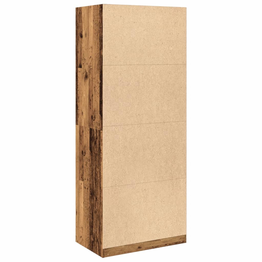 Ormar boja staro drvo 80 x 50 x 200 cm od konstruiranog drva