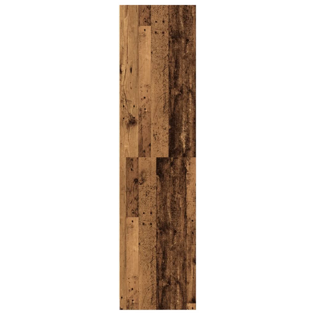 Ormar boja staro drvo 100 x 50 x 200 cm od konstruiranog drva