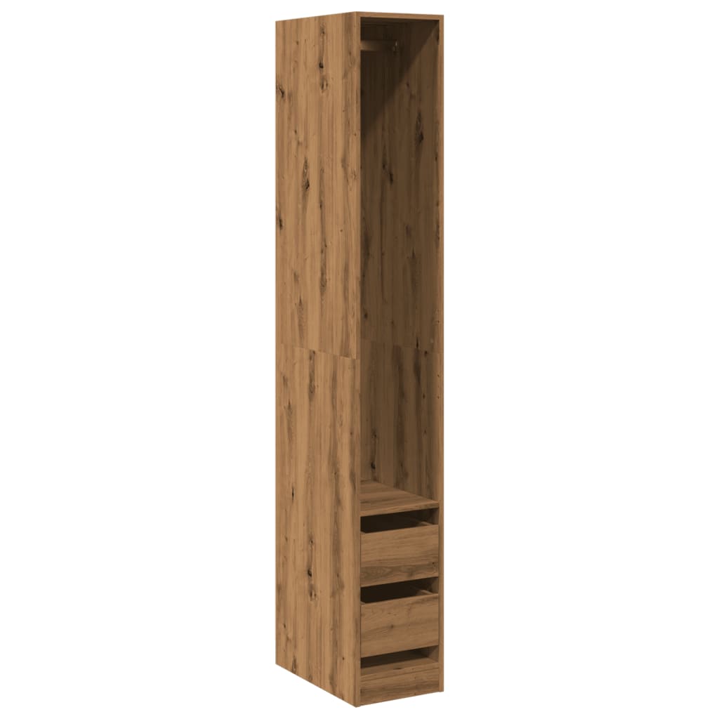 Ormar boja artisian hrast 30x50x200 cm konstruirano drvo