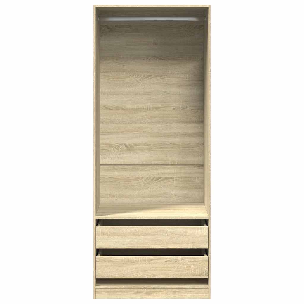 Ormar boja hrasta sonome 80x50x200 cm od konstruiranog drva