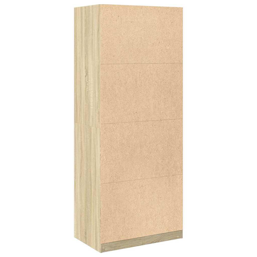 Ormar boja hrasta sonome 80x50x200 cm od konstruiranog drva